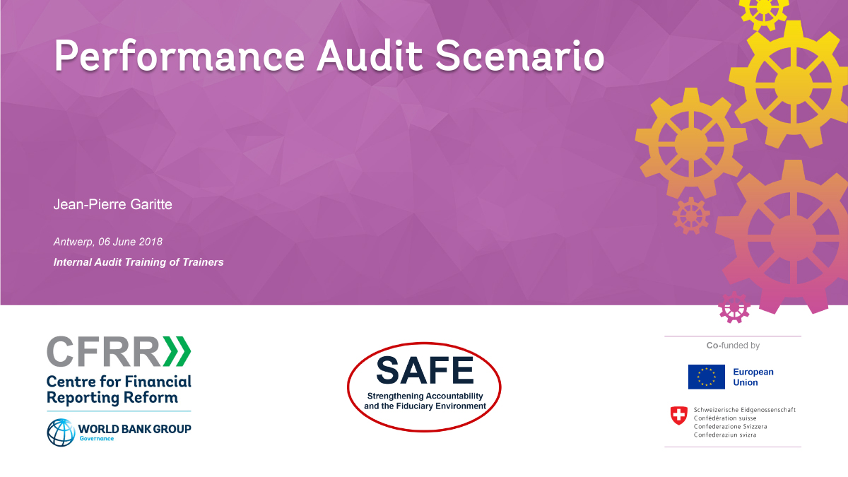 Performance Audit Scenario 