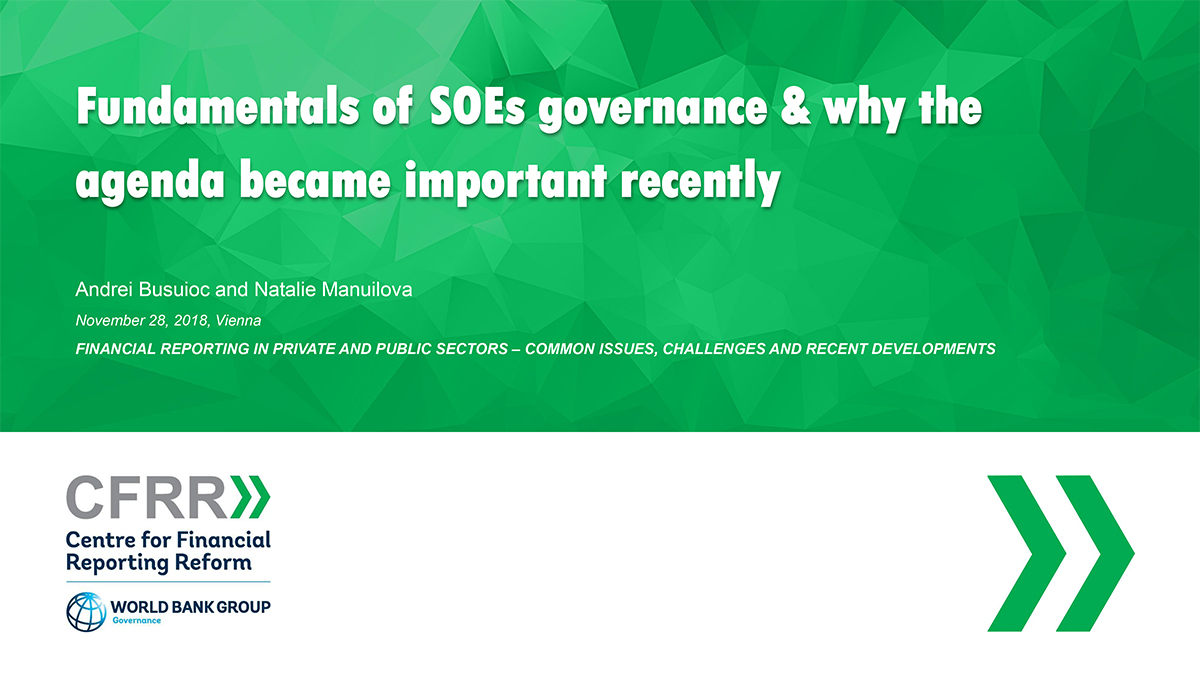 Fundamentals of SOEs governance & why the agenda became important recently