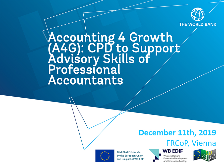 Accounting for Growth: CPD to support advisory skills in Professional Accountants