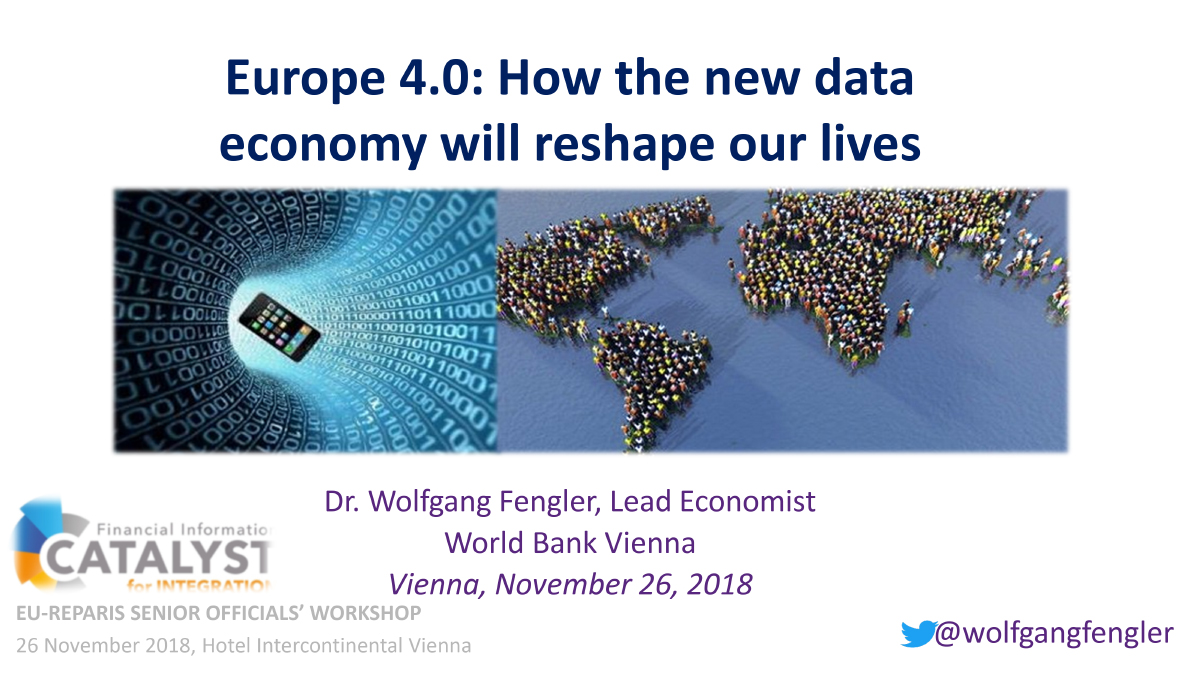 Europe 4.0: How the new data economy will reshape our lives 