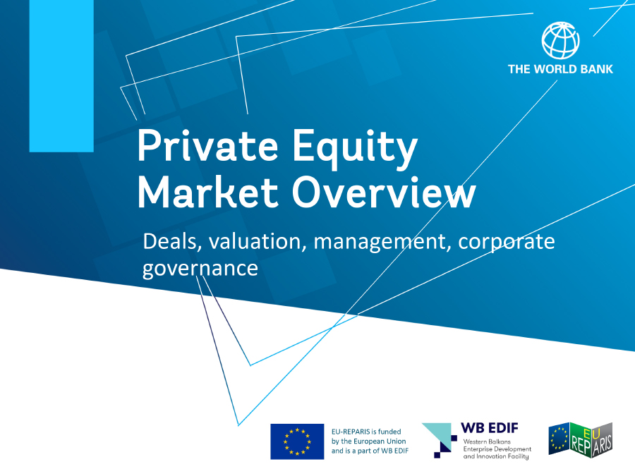 Private Equity Market Overview. Deals, valuation, management, corporate governance