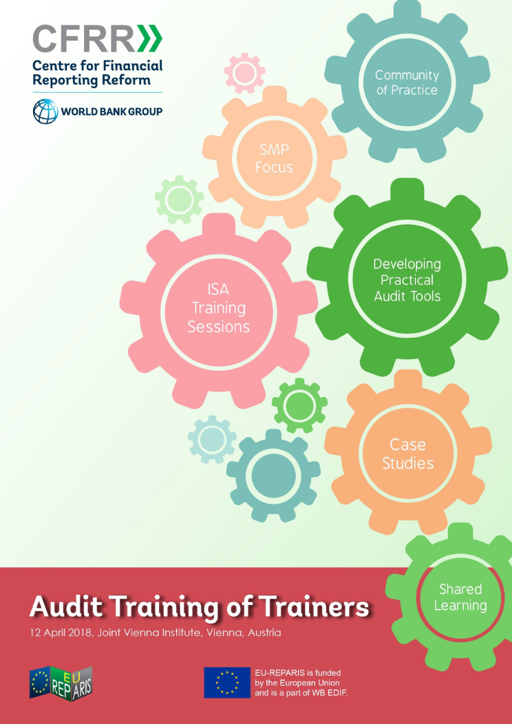 "Audit Training of Trainers Workshop: Supplementary Module – Focus on Services for SMEs" Agenda