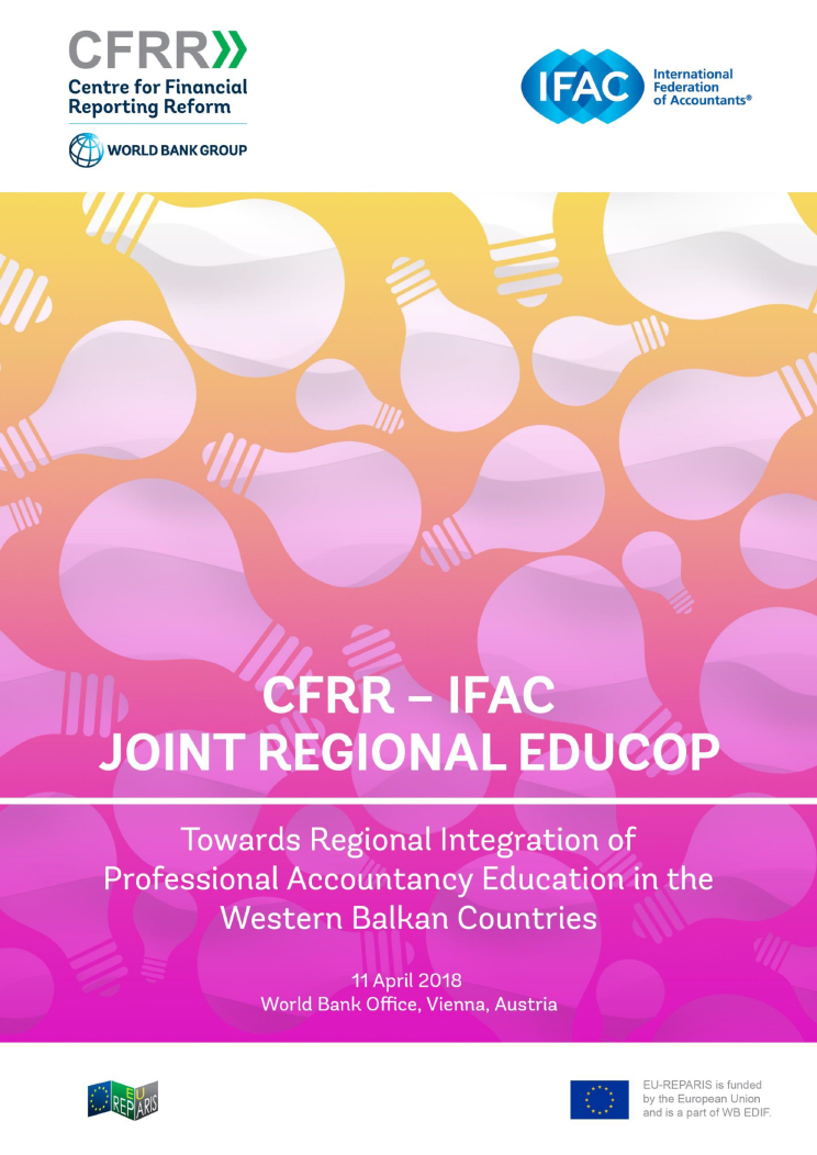 "CFRR – IFAC Joint Education Community of Practice" Agenda