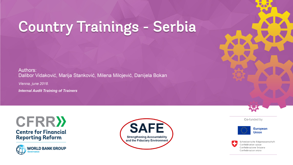 Country Trainings - Serbia