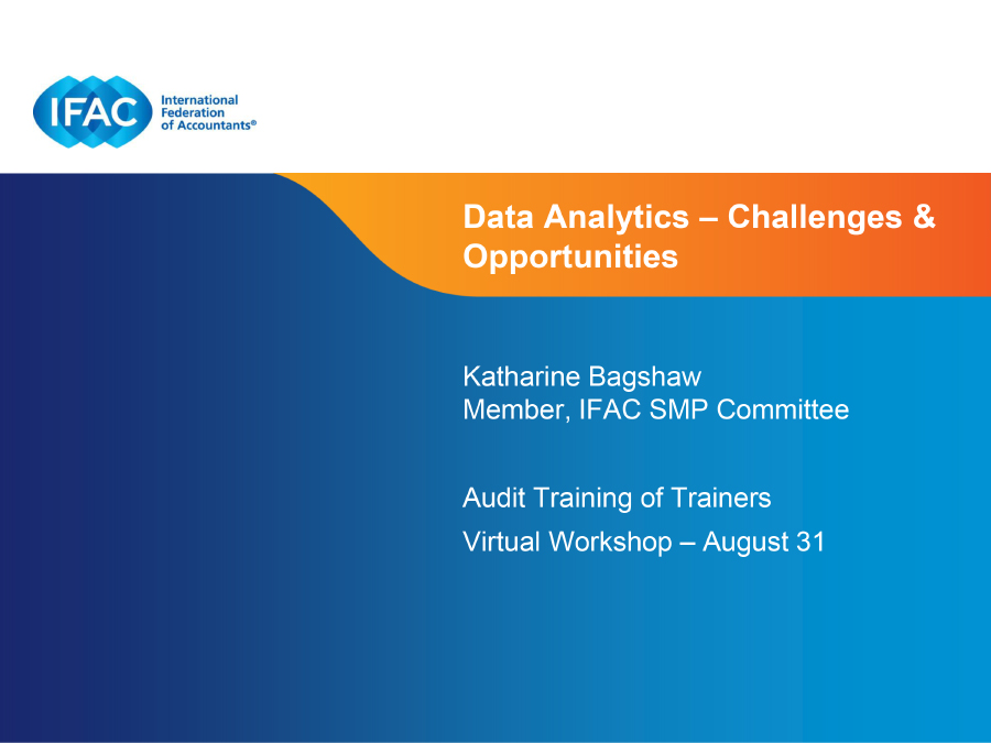 Data Analytics – Challenges & Opportunities 