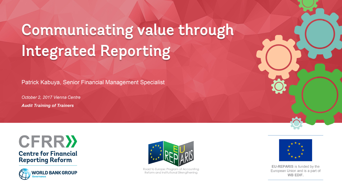 Communicating value through Integrated Reporting