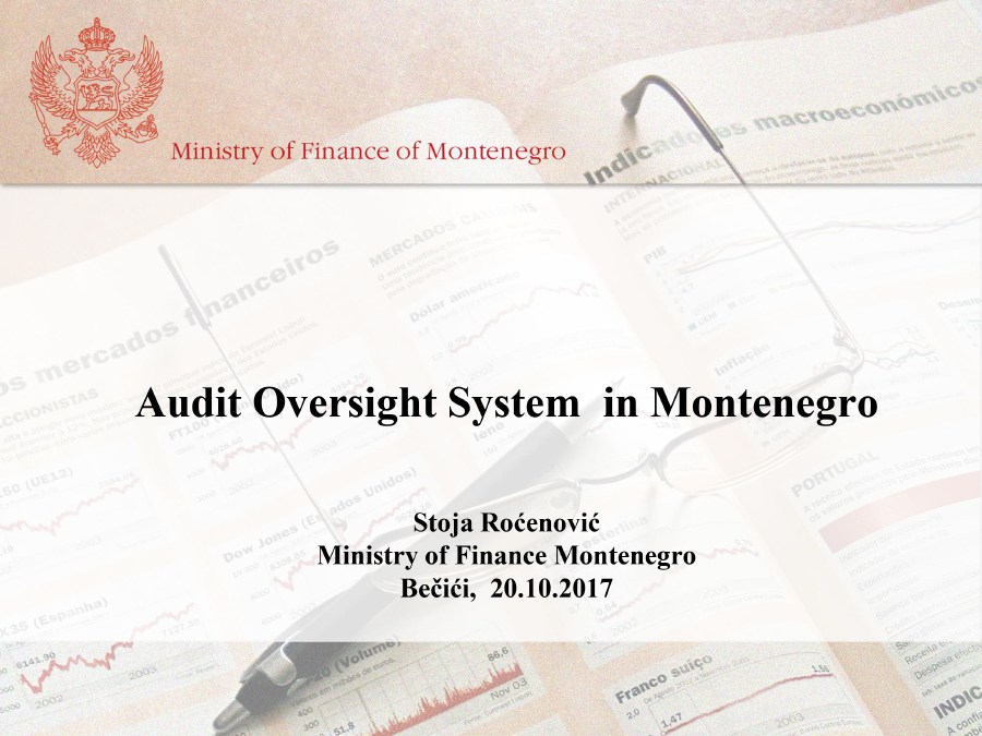 Audit Oversight System in Montenegro
