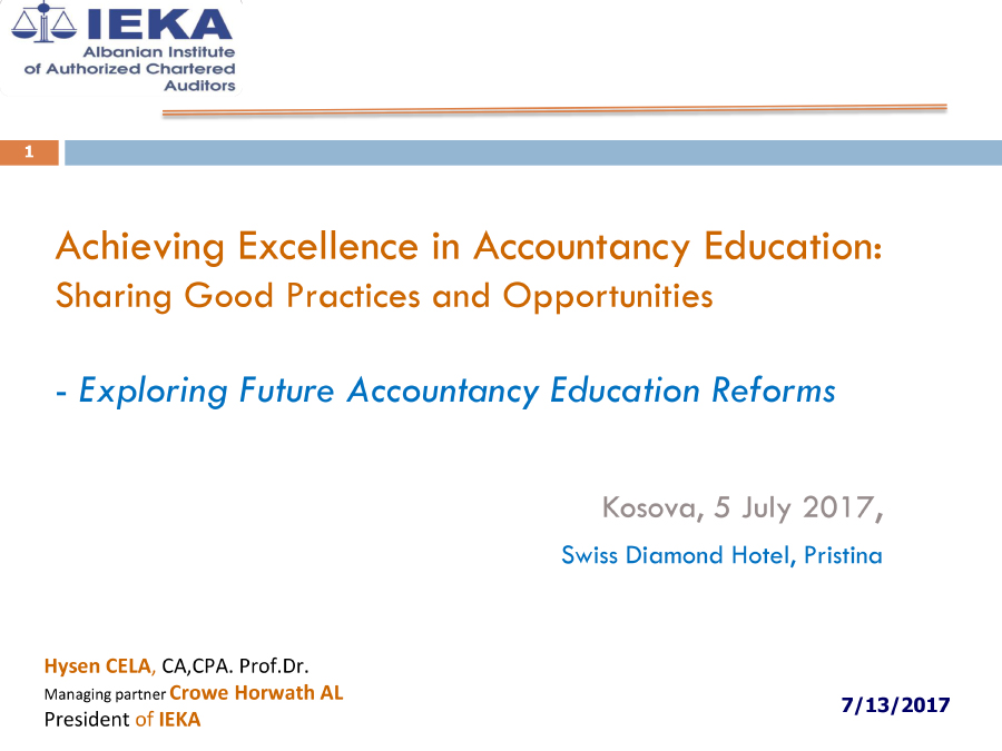 Exploring Future Accountancy Education Reforms