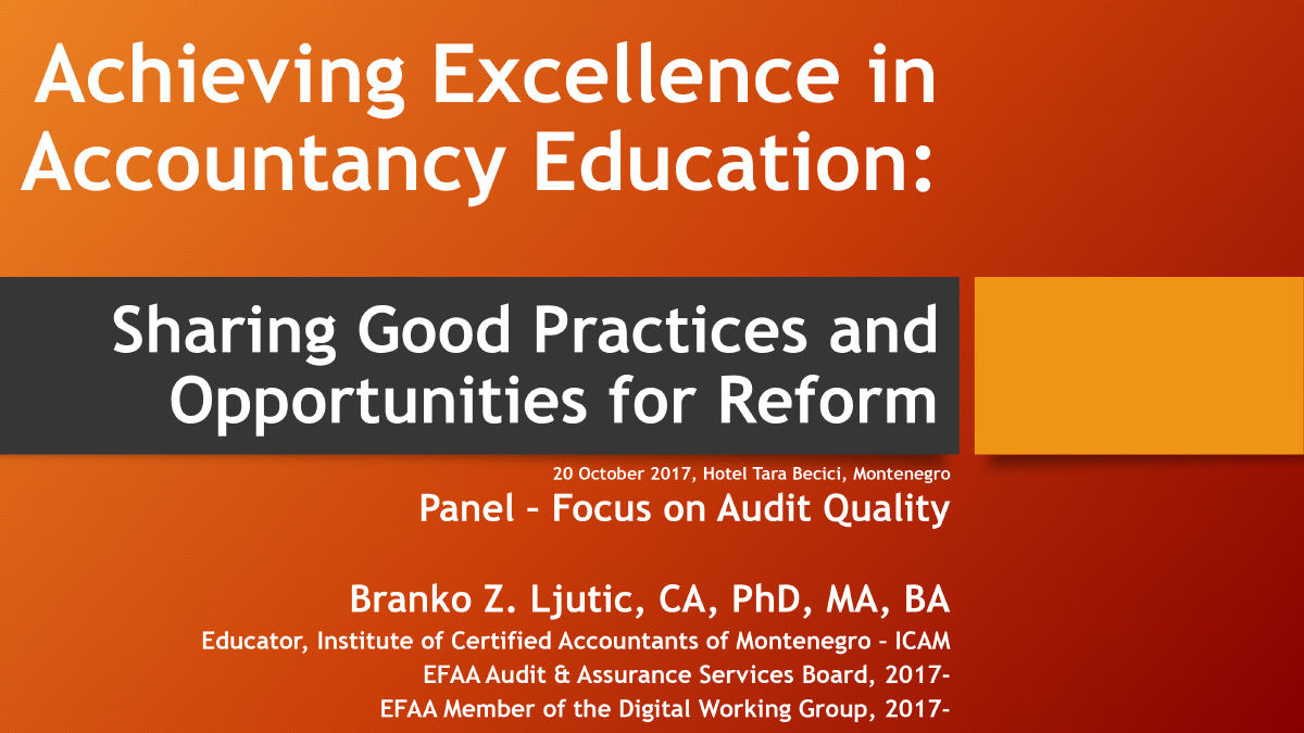 Panel – Focus on Audit Quality