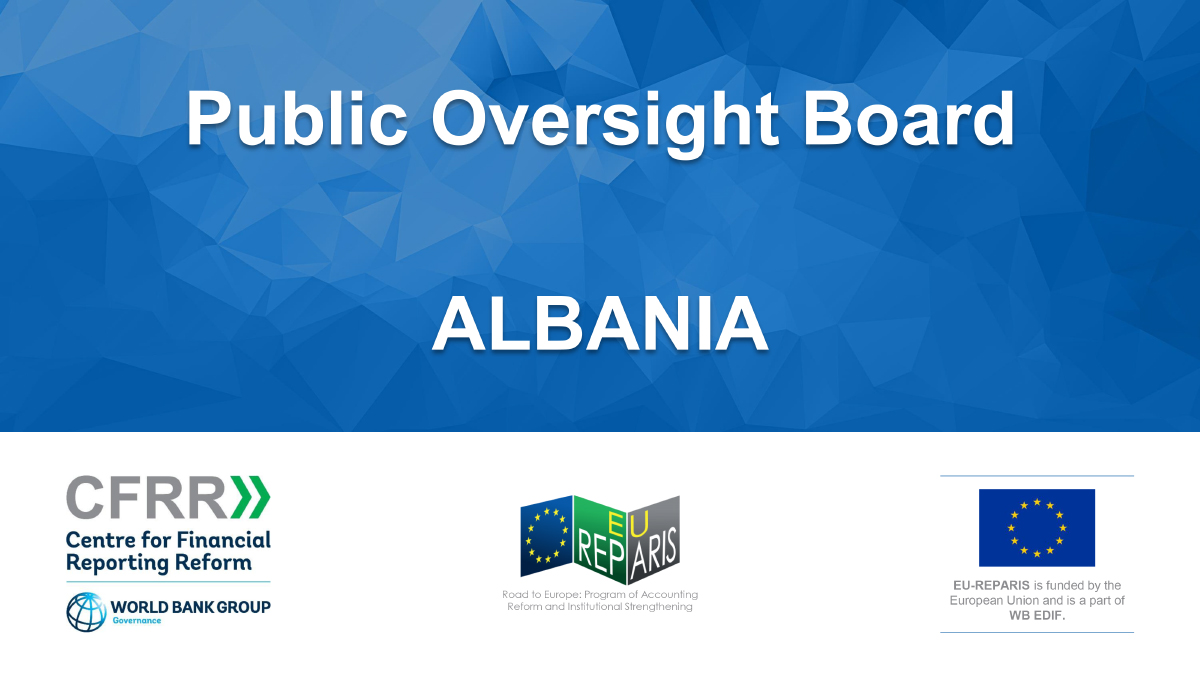Public Oversight Board: Albania