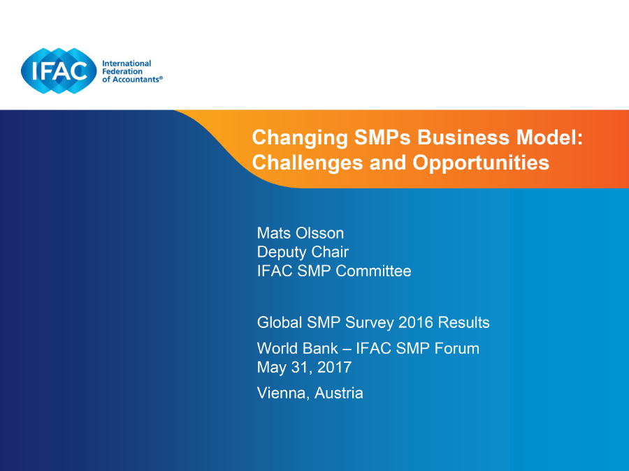 Changing SMPs Business Model: Challenges and Opportunities