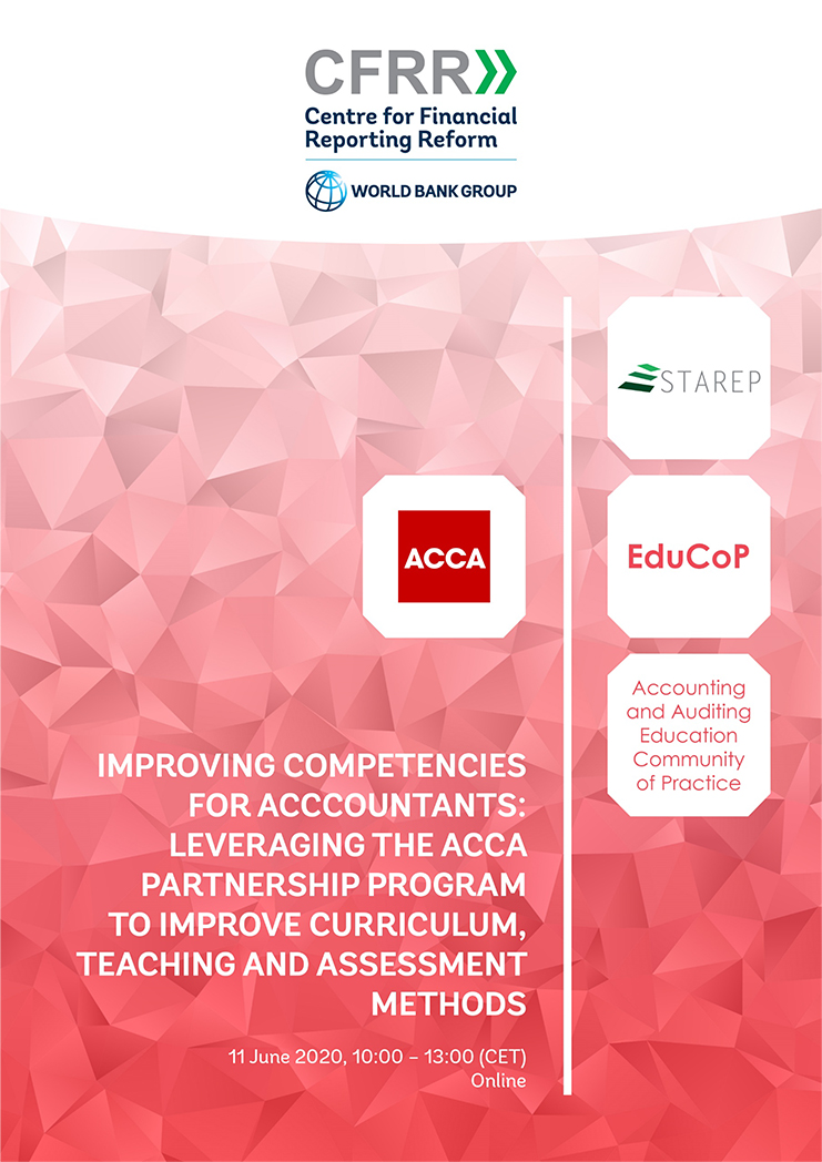 "STAREP EduCoP Online Train the Trainer session in collaboration with the ACCA" Agenda