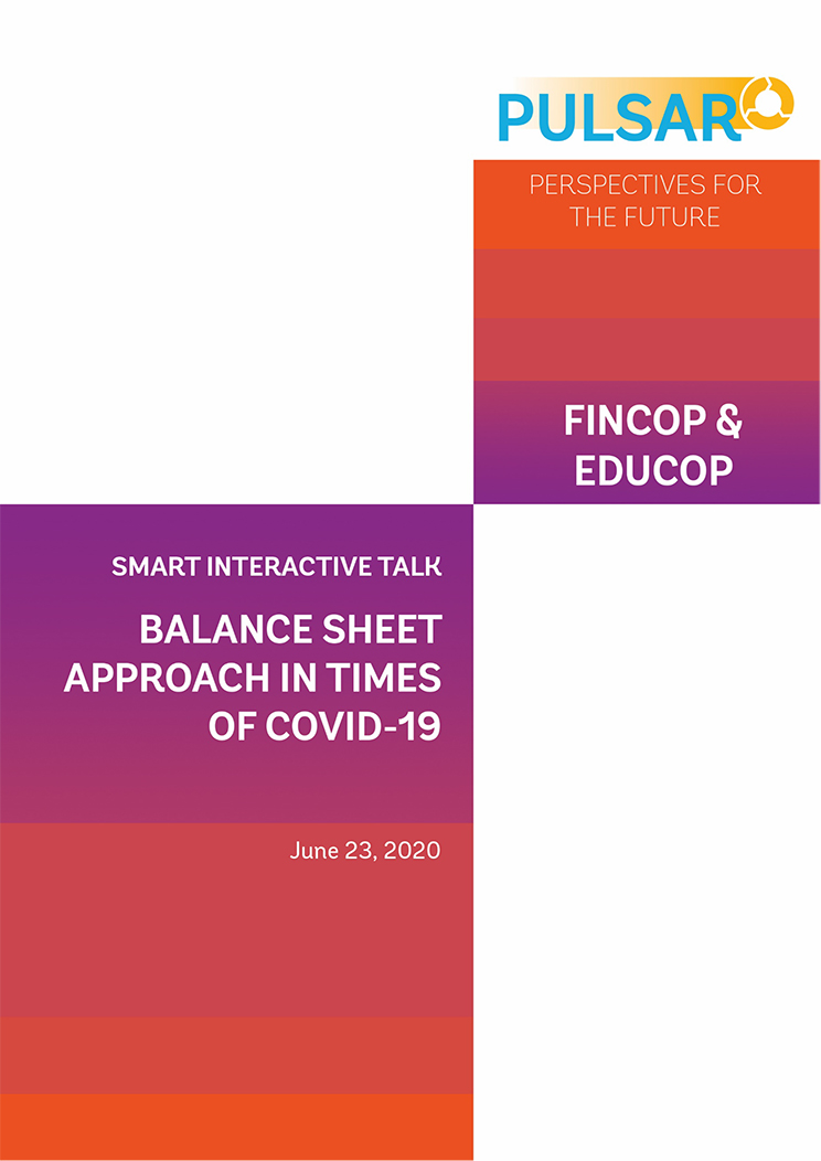 "PULSAR Smart Interactive Talk 'Balance Sheet Approach in times of COVID-19'" Agenda