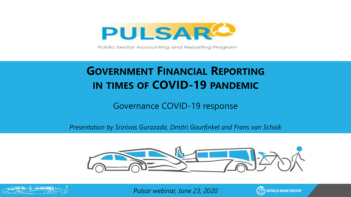 Government Financial Reporting  in times of COVID-19 pandemic