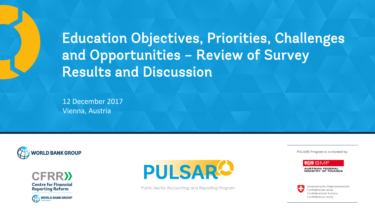 Education Objectives, Priorities, Challenges and Opportunities – Review of Survey Results and Discussion