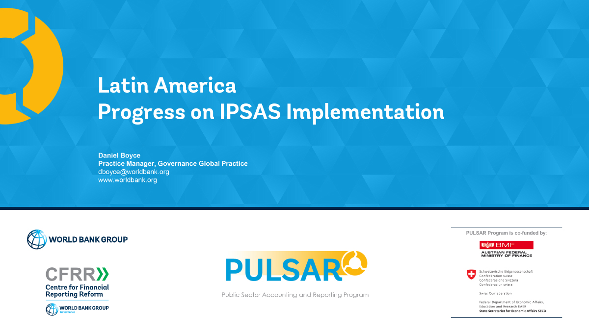Latin America: Progress on IPSAS Implementation