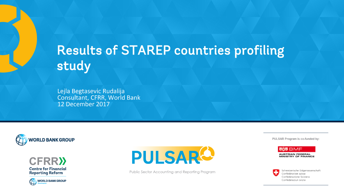 Results of STAREP countries profiling study