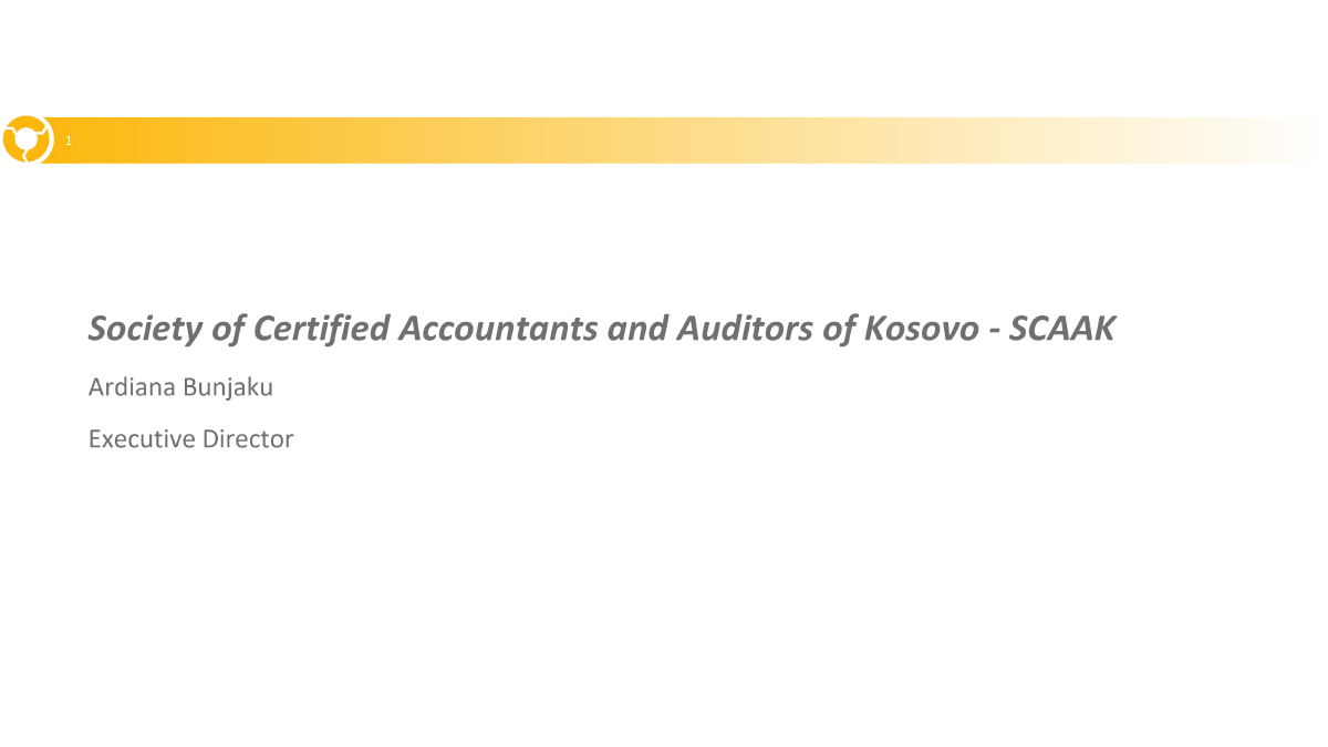 Society of Certified Accountants and Auditors of Kosovo - SCAAK