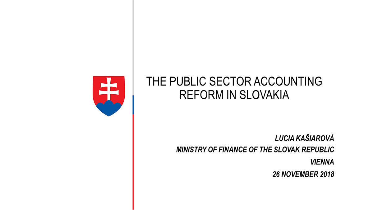 Public Sector Accounting Reform in the Slovak Republic