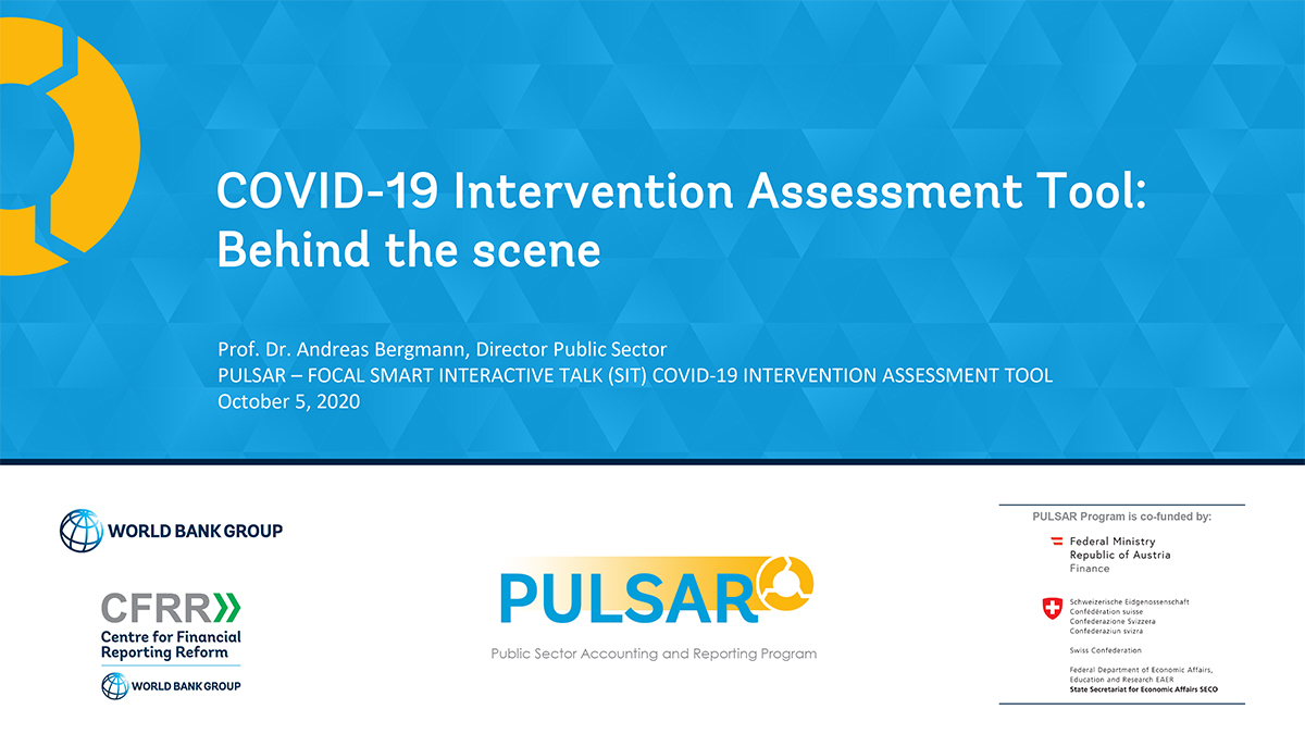 COVID-19 Intervention Assessment Tool: Behind the scene