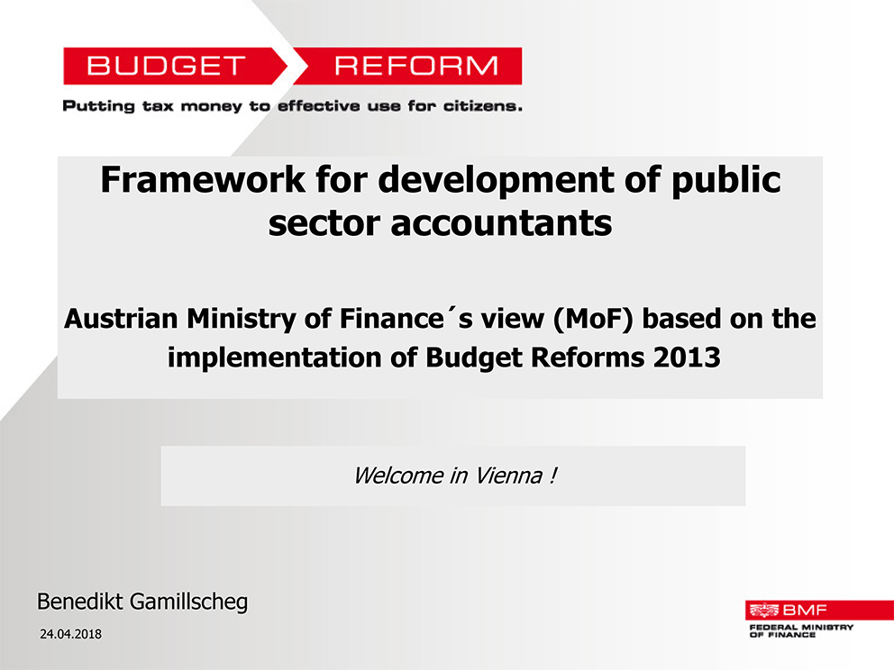 Framework for Development of Public Sector Accountants