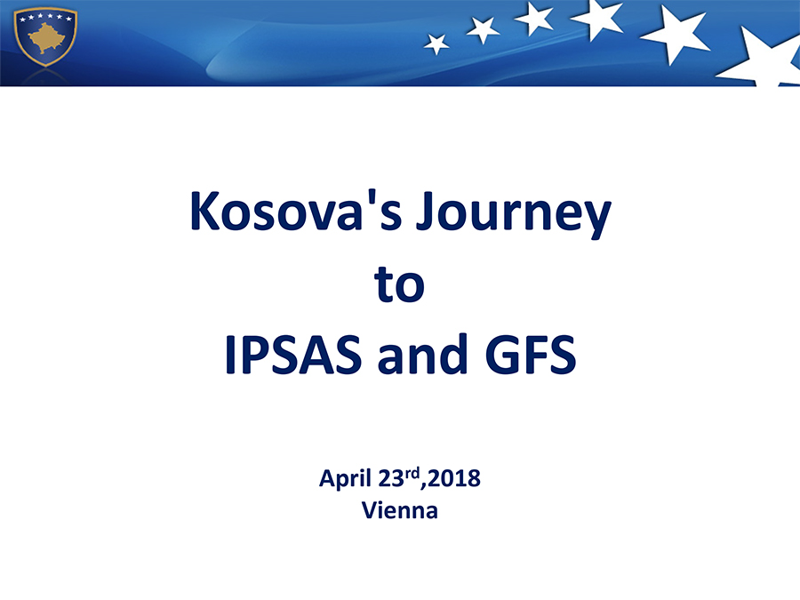 Kosova's Journey to IPSAS and GFS