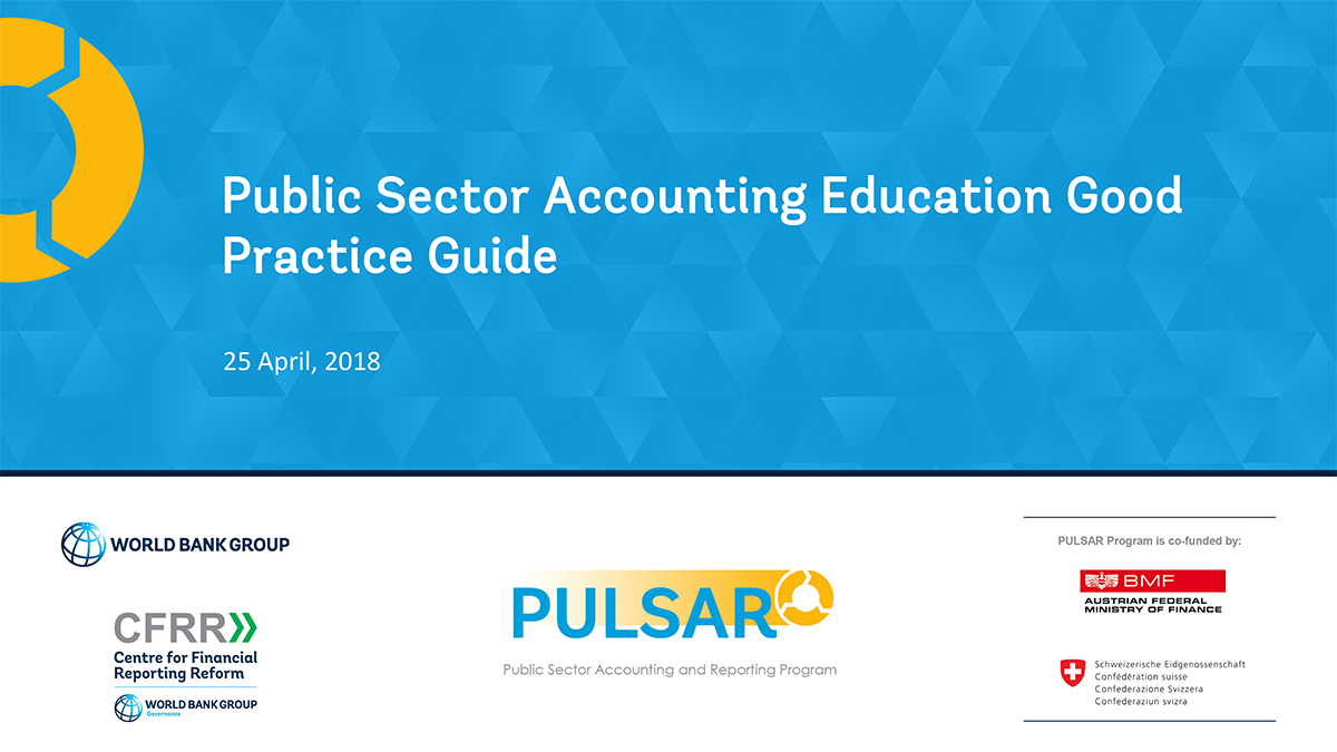 Public Sector Accounting Education Good Practice Guide
