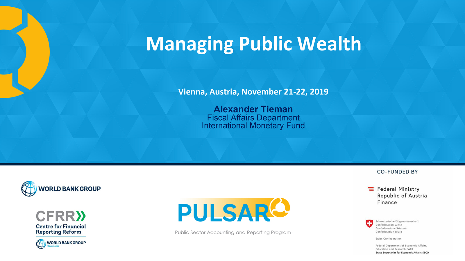 Managing Public Wealth