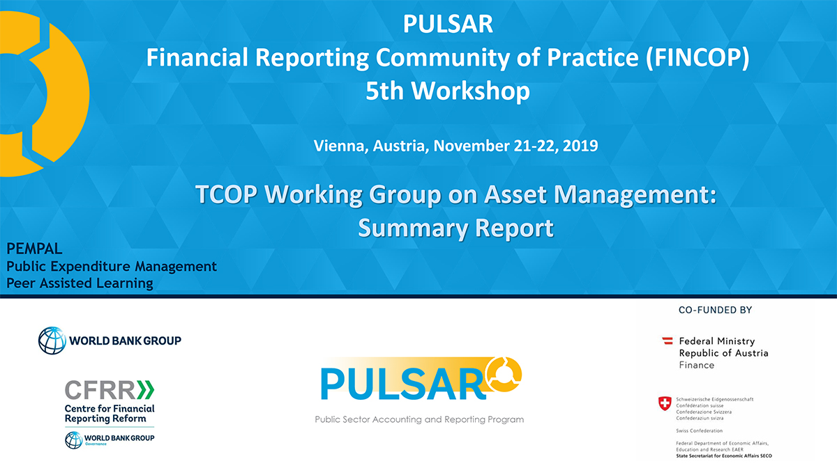 PEMPAL Working Group on Asset Management