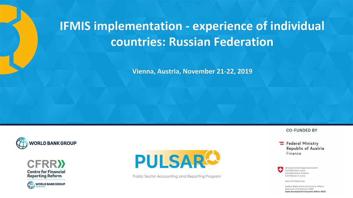 Experience of Russia in IFMIS implementation