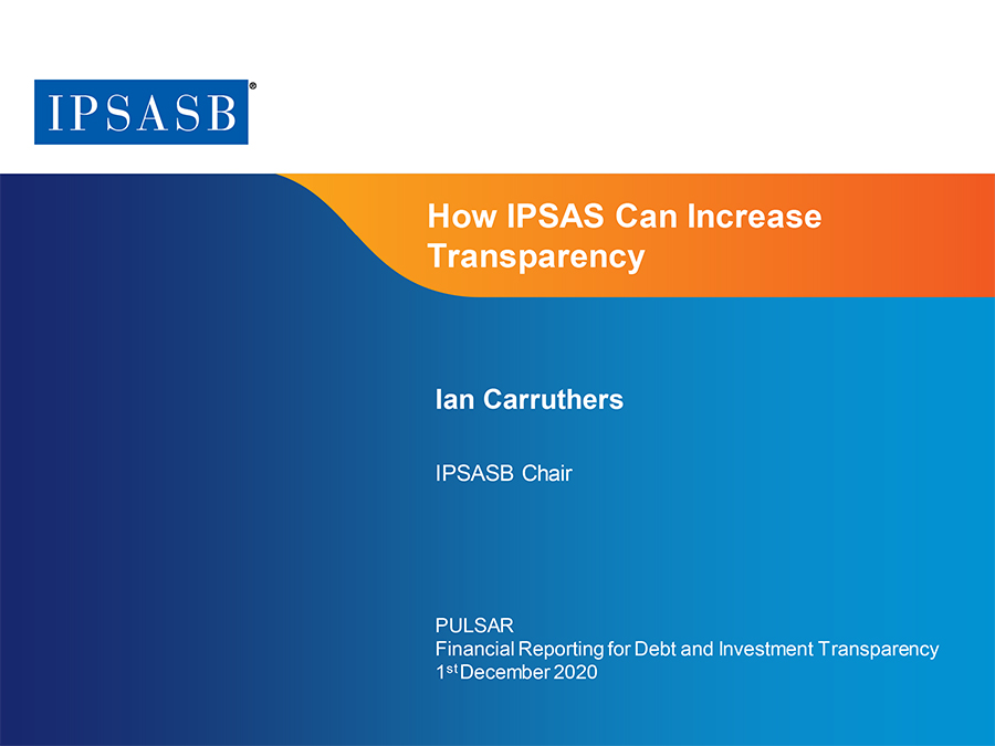 How International Public Sector Accounting Standards can increase transparency 