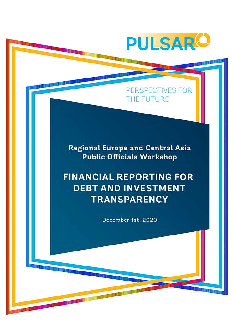 "Regional Europe and Central Asia Public Officials Workshop on Financial Reporting for Debt and Investment Transparency" Agenda