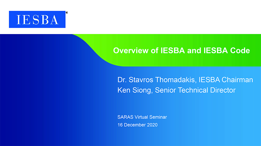 Overview of IESBA and IESBA Code