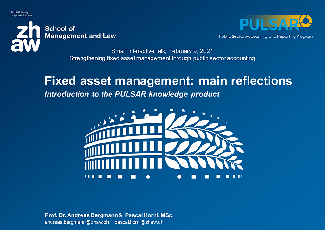 Fixed asset management: main reflections