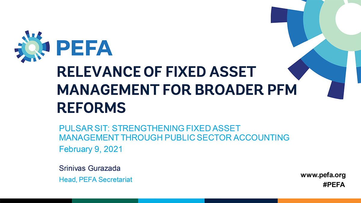 The relevance of fixed asset management for broader PFM reforms