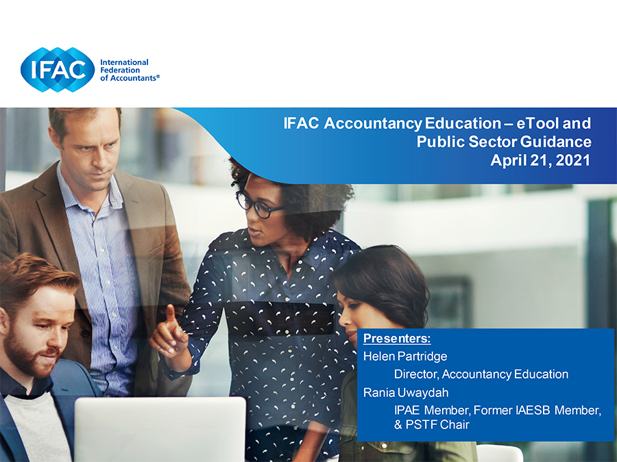 IFAC Accountancy Education: eTool and Public Sector Guidance