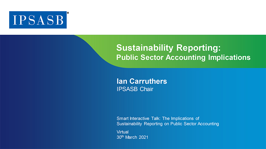Sustainability Reporting: Public Sector Accounting Implications