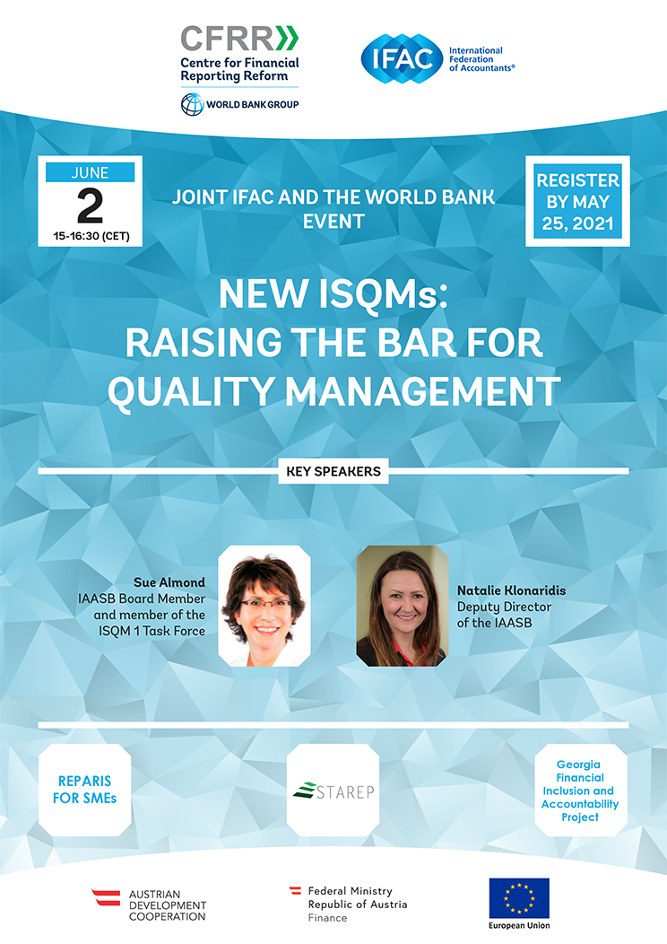 "New ISQMs: Raising the Bar for Quality Management" Leaflet