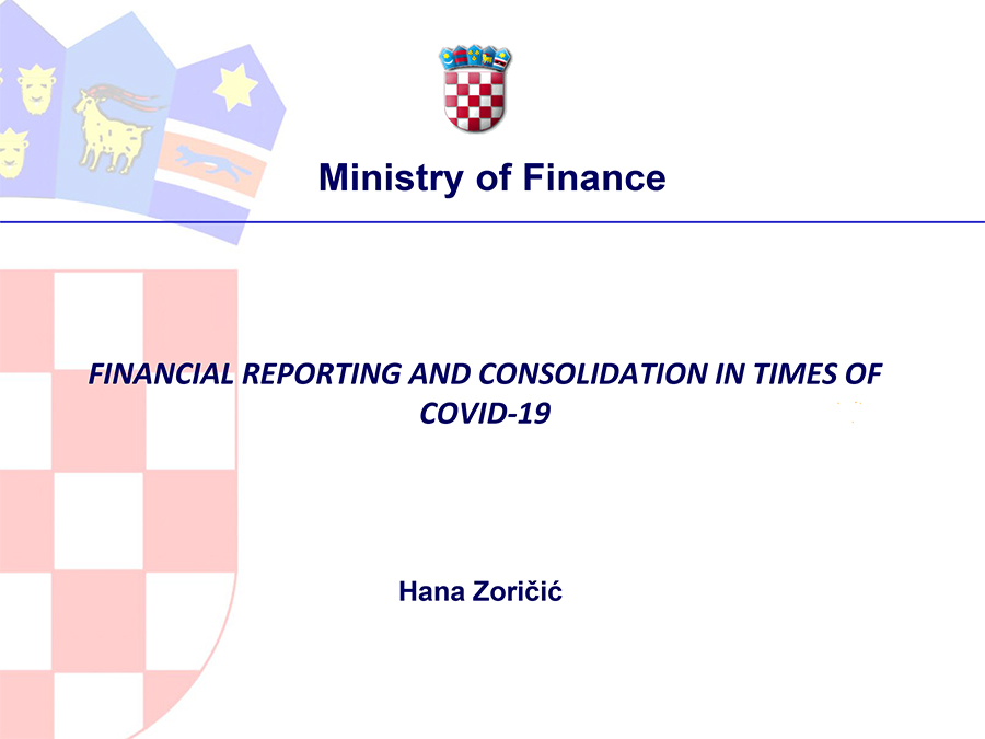 Financial reporting and consolidation in times of COVID-19 - Croatian Experiences