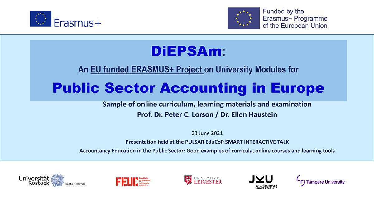 DiEPSAm: Public Sector Accounting in Europe