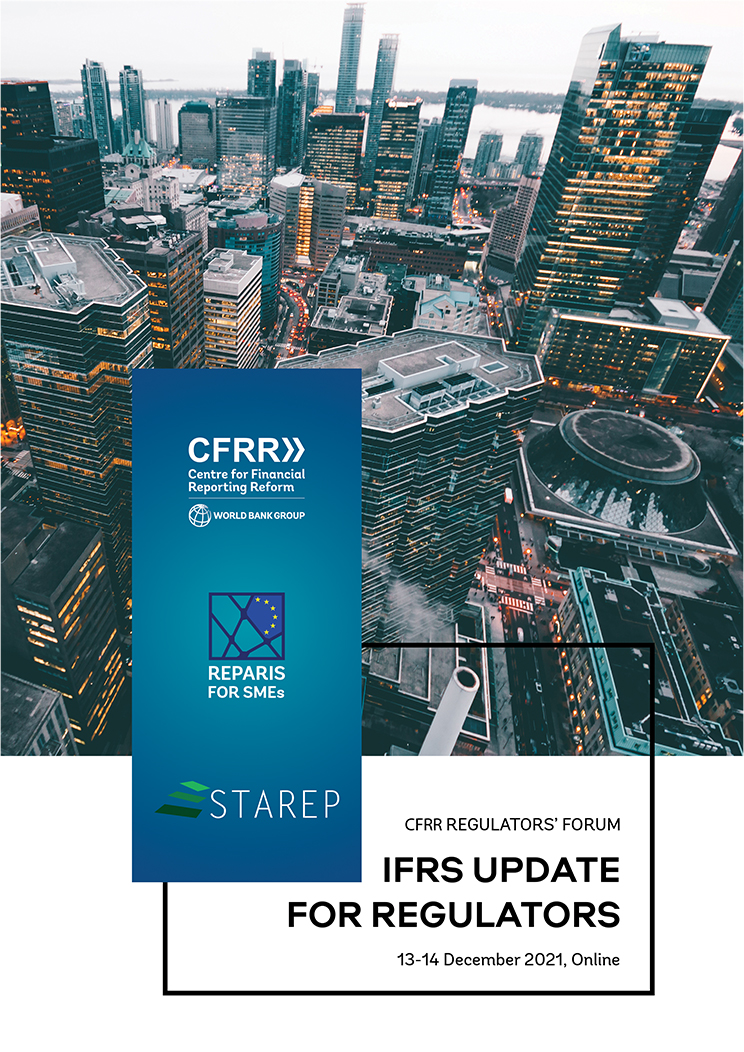 "IFRS Update for Regulators" Agenda