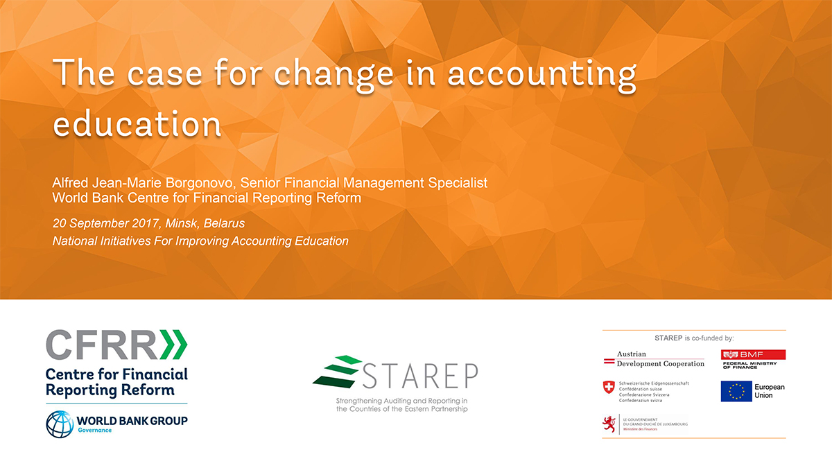 The Case for Change in Accounting Education