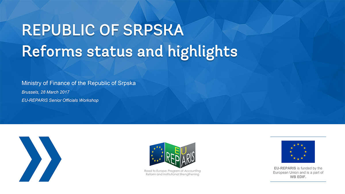 [Republic of Srpska] Reforms status and highlights