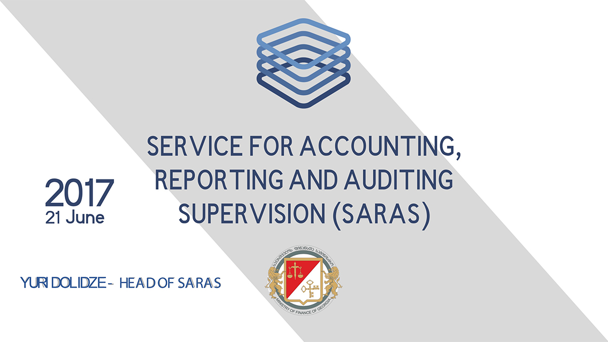 Service for Accounting, Reporting and Auditing Supervision (SARAS)