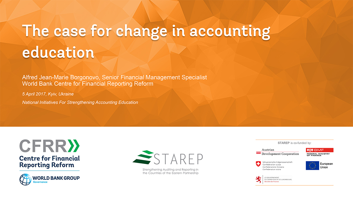 The case for change in accounting education