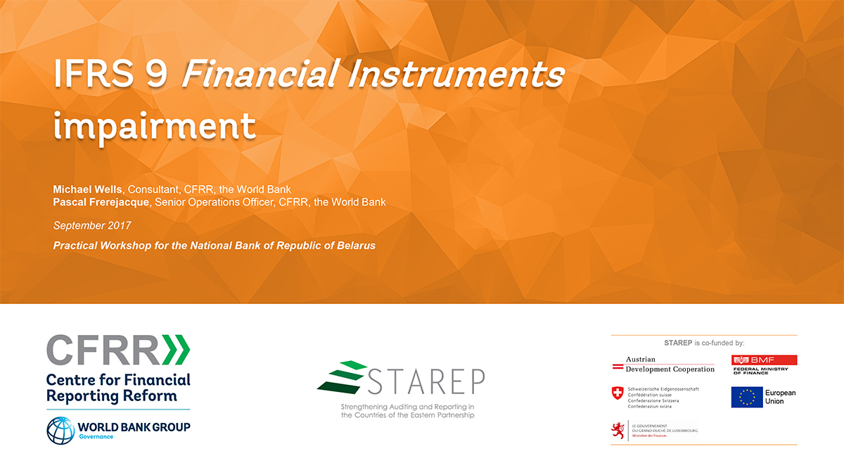 IFRS 9 Financial Instruments impairment 
