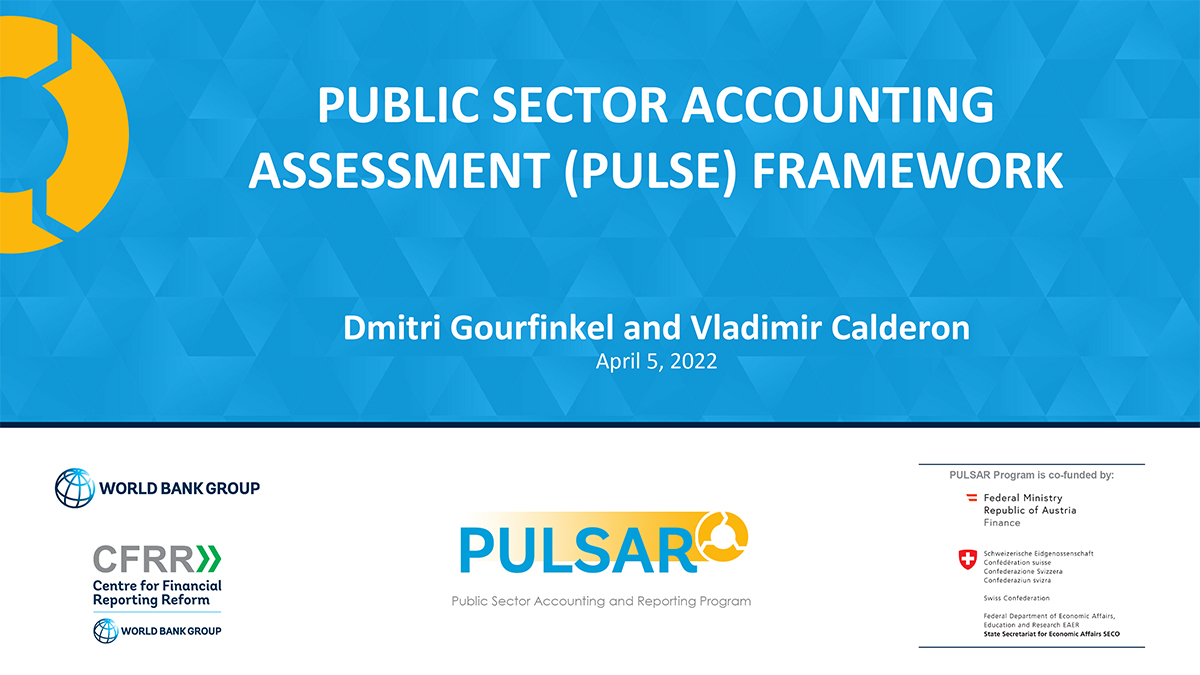 Public Sector Accounting Assessment (PULSE) Framework