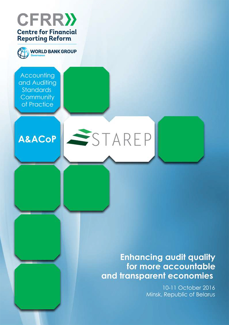 "Promoting better audit quality through regional dialogue" A&ACoP Agenda