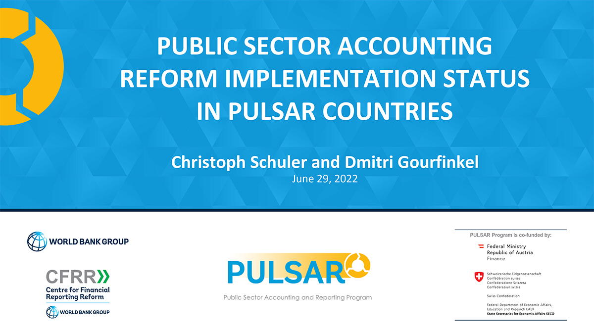 Public Sector Accounting Reform Implementation Status in PULSAR Countries 