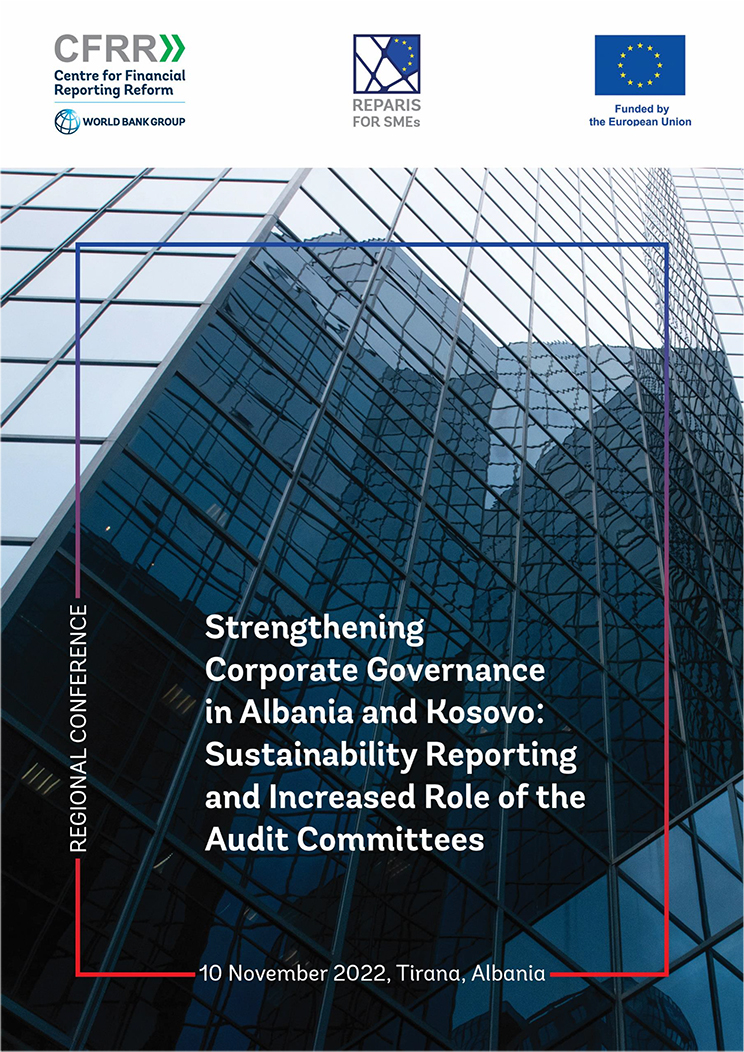 "Strengthening Corporate Governance in Albania and Kosovo: Sustainability Reporting and Increased Role of the Audit Committees" Agenda
